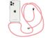 iMoshion Coque avec cordon iPhone 12 (Pro) - Rose