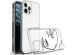 iMoshion Coque Design iPhone 12 (Pro) - Visage abstrait - Noir