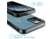 iMoshion Coque Design iPhone 12 (Pro) - Blue Graphic