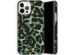 Selencia Coque Maya Fashion iPhone 12 (Pro) - Green Panther