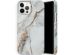 Selencia Coque Maya Fashion iPhone 12 (Pro) - Marble Stone