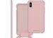iMoshion Coque de couleur avec cordon amovible iPhone Xs / X - Rose
