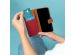 iMoshion Étui de téléphone portefeuille Canvas Luxe Galaxy S7 -Rouge