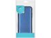 iMoshion Coque avec support de passe iPhone 12 (Pro) - Bleu foncé