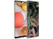 iMoshion Coque Design Samsung Galaxy A42 - Jungle - Vert / Rose