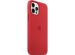 Apple Coque en silicone MagSafe iPhone 12 (Pro) - Red