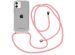 iMoshion Coque avec cordon iPhone 12 Mini - Rose