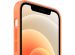 Apple Coque en silicone MagSafe iPhone 12 Pro Max - Kumquat
