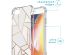 iMoshion Coque Design avec cordon iPhone SE (2022 / 2020) / 8 / 7 - White Graphic