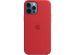 Apple Coque en silicone MagSafe iPhone 12 Pro Max - Red
