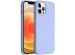 Accezz Coque Liquid Silicone iPhone 12 Pro Max - Violet