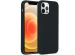 Accezz Coque Liquid Silicone iPhone 12 Pro Max - Noir