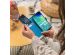 Etui de téléphone Fleurs de Trèfle iPhone 6 / 6s - Turquoise