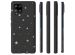 iMoshion Coque Design Samsung Galaxy A42 - Etoiles / Noir