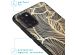 iMoshion Coque Design Samsung Galaxy A31 - Feuilles / Noir
