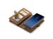 CaseMe Etui de téléphone de luxe en cuir 2 en 1 Galaxy S9 Plus