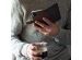 Selencia Étui de téléphone portefeuille en cuir véritable Galaxy Note 10 Lite