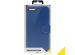 Accezz Étui de téléphone Wallet Samsung Galaxy A20s - Bleu foncé