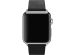 Apple Leather Band Modern Buckle Apple Watch Series 1-9 / SE - 38/40/41 mm - Taille L - Noir