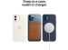 Apple Coque en silicone MagSafe iPhone 12 (Pro) - Kumquat