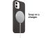 Apple Coque en silicone MagSafe iPhone 12 (Pro) - Black