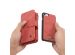 CaseMe Étui luxe 2-en-1 à rabat iPhone SE (2022 / 2020) / 8 / 7 - Rouge