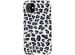 Coque au motif léopard iPhone 11 - Blanc
