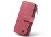 CaseMe Étui luxe 2-en-1 à rabat iPhone 12 Mini - Rouge