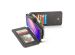 CaseMe Étui luxe 2-en-1 à rabat Samsung Galaxy S10 - Noir