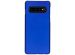 Coque unie Samsung Galaxy S10 - Bleu