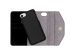 iDeal of Sweden Mayfair Clutch Velvet iPhone SE (2022 / 2020) / 8 / 7 / 6(s) - Noir