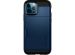 Spigen Coque Slim Armor CS iPhone 12 (Pro) - Bleu foncé