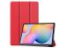 iMoshion Coque tablette Trifold Samsung Galaxy Tab S6 Lite / Tab S6 Lite (2022) - Rouge