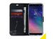 Accezz Étui de téléphone Wallet Samsung Galaxy A6 (2018) - Noir