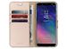 Accezz Étui de téléphone Wallet Samsung Galaxy A6 (2018) - Dorée