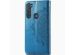 Etui de téléphone Mandala Motorola Moto G Pro - Turquoise