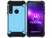 iMoshion Coque Rugged Xtreme Motorola One Macro - Bleu clair