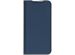 Dux Ducis Étui de téléphone Slim Motorola Moto G8 Plus - Bleu foncé