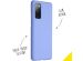 Accezz Coque Liquid Silicone Samsung Galaxy S20 FE - Violet