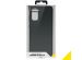 Accezz Coque Liquid Silicone Samsung Galaxy S20 - Noir