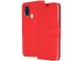 Accezz Étui de téléphone Wallet Samsung Galaxy A21s - Rouge