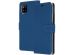 Accezz Étui de téléphone Wallet Samsung Galaxy A42 - Bleu foncé