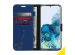 Accezz Étui de téléphone Wallet Samsung Galaxy S20 - Bleu