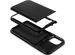 Spigen Coque Slim Armor Wallet iPhone 12 Mini - Noir