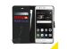 Accezz Étui de téléphone Wallet Huawei P9 Lite - Noir