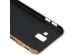 Coque design en bois Samsung Galaxy J6 Plus - Brun foncé