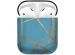 iMoshion Coque Hardcover Design AirPods 1 / 2 - Blue Graphic