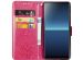 Etui de téléphone Fleurs de Trèfle Sony Xperia L4