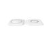 Apple Chargeur sans fil MagSafe Duo iPhone / Apple Watch - Blanc