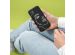 iMoshion Coque Design Samsung Galaxy S21 - Visage abstrait - Blanc